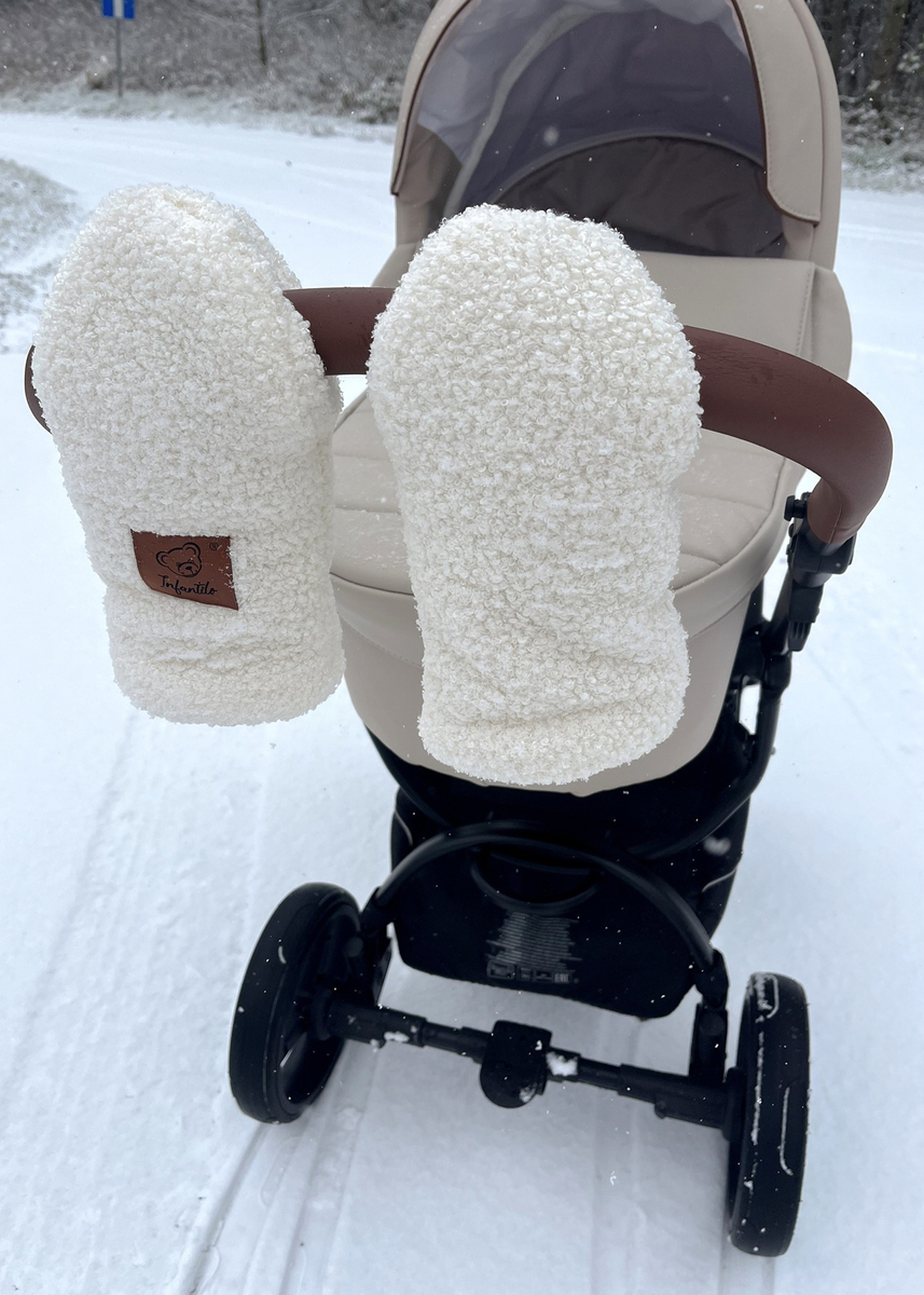 Rękawice do wózka BARANEK boucle