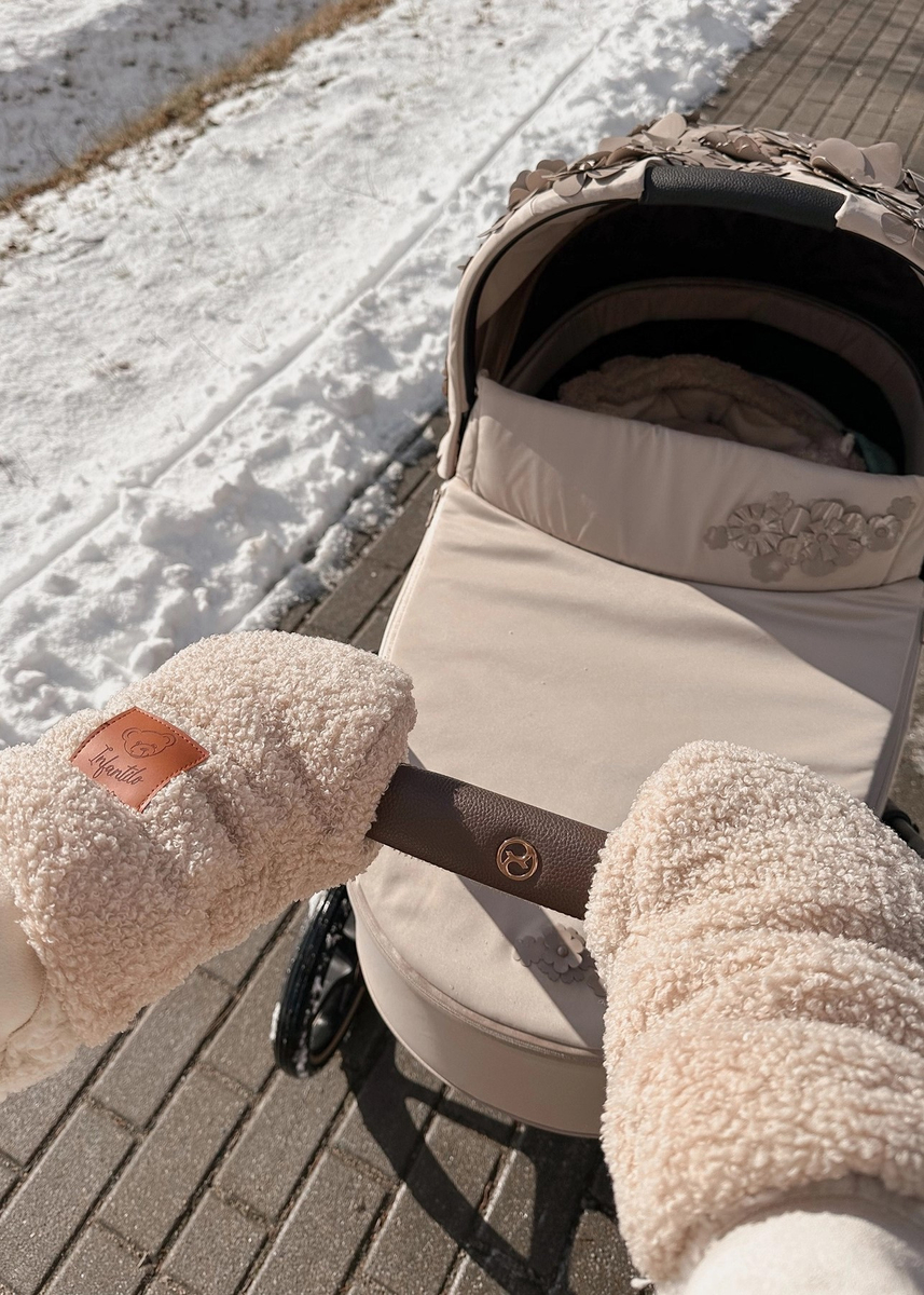 Rękawice do wózka BARANEK boucle