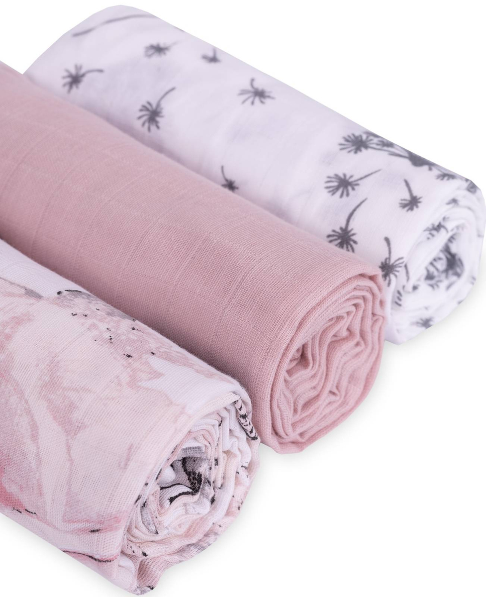 Pieluszki muślinowe 70x80cm - 3-PAK