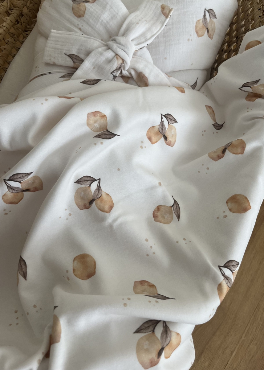 Kocyk letni BAWEŁNIANY 75x100cm