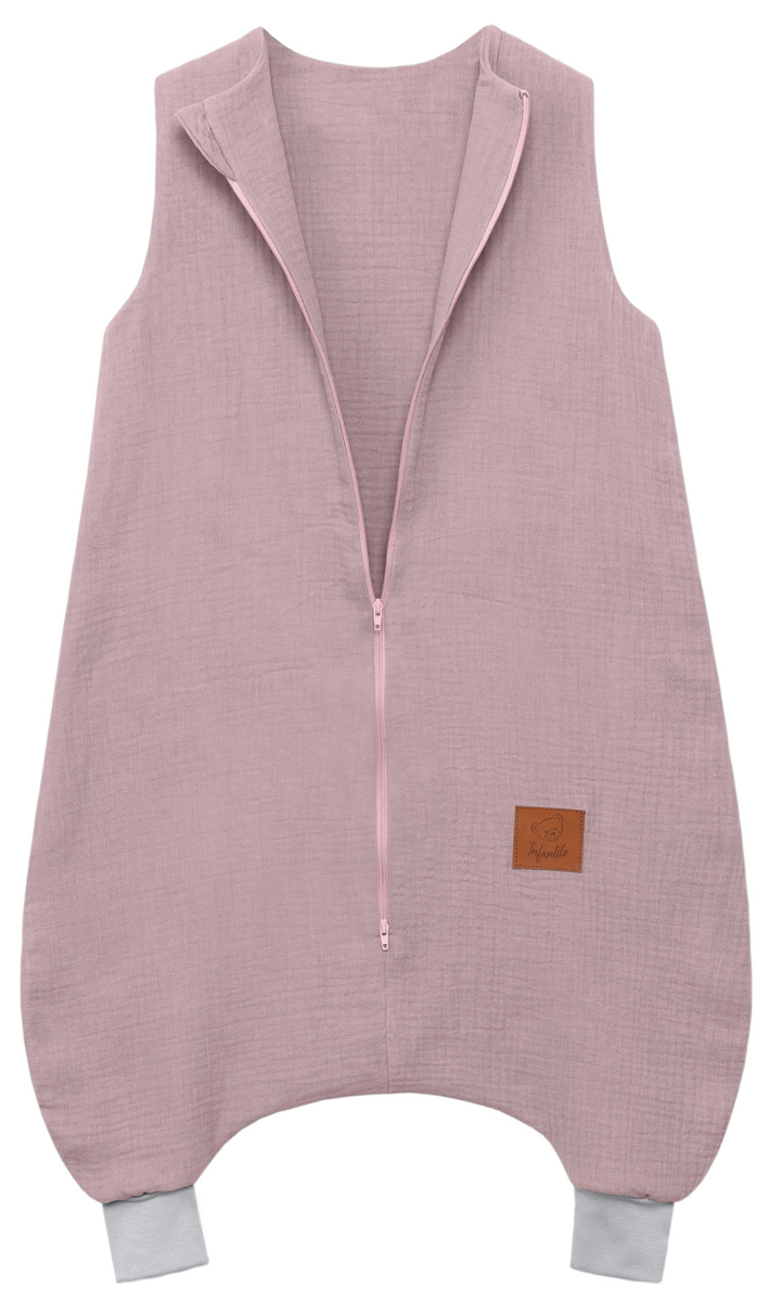 Śpiworek do spania muślinowy z nogawkami KIDS SOFT LIGHT