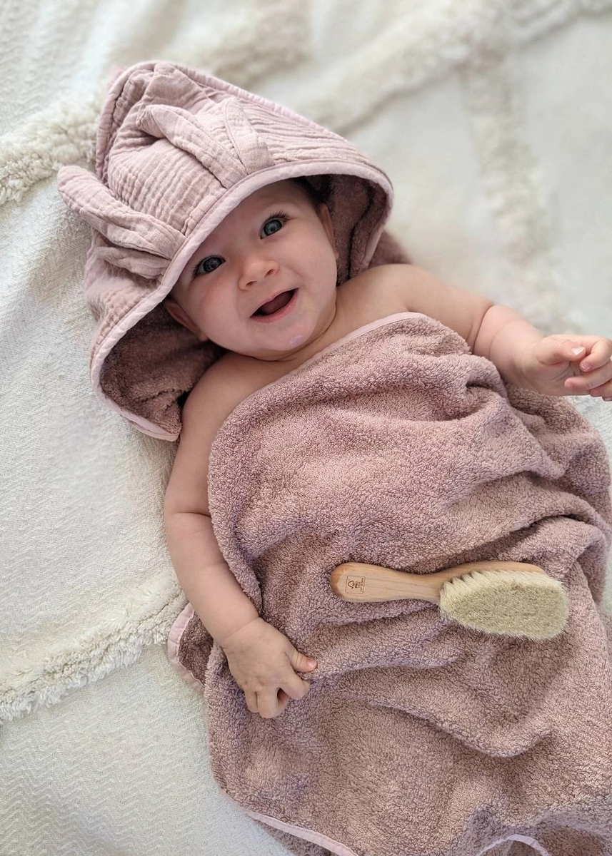 Okrycie kąpielowe BAMBUSOWE 100x100 RABBIT