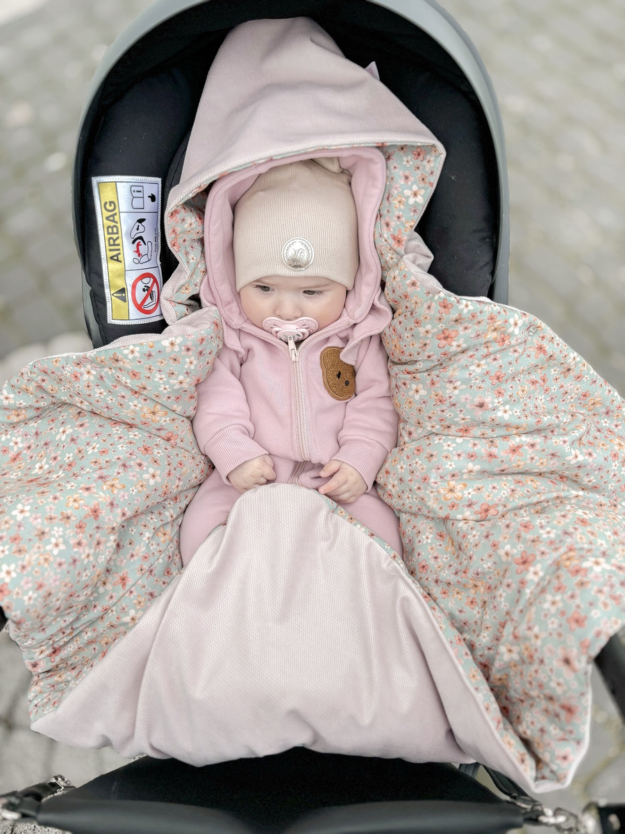 Kocyk z kapturkiem VELVET