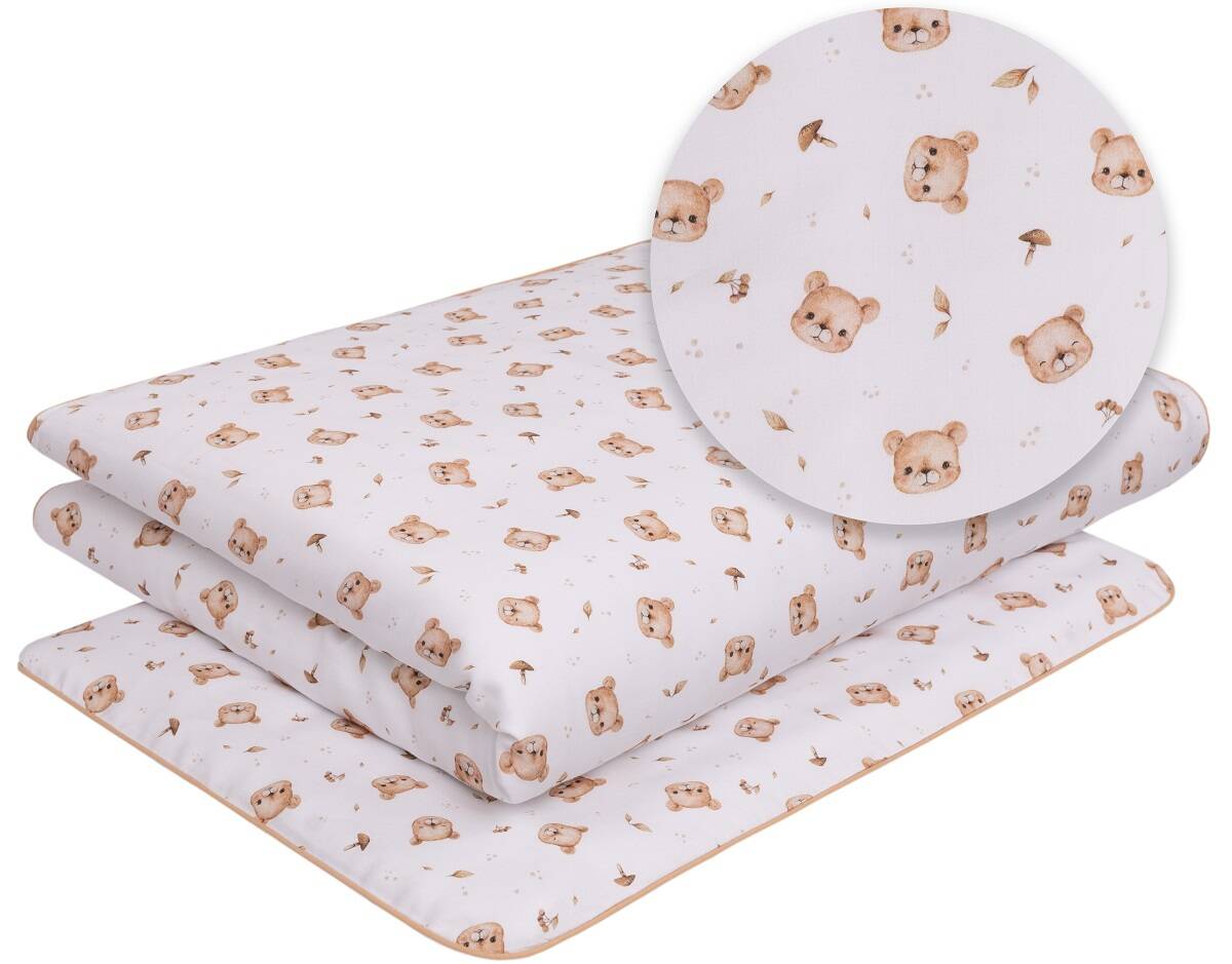 Pościel dziecięca do łóżeczka 100x135cm z wypustką 2elem 