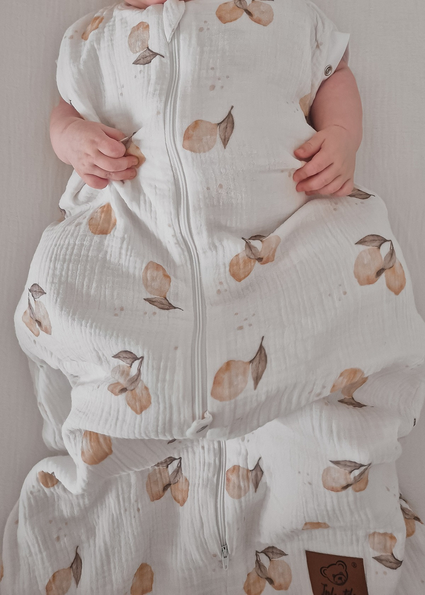 Śpiworek do spania muślinowy PREMIUM light PRINT