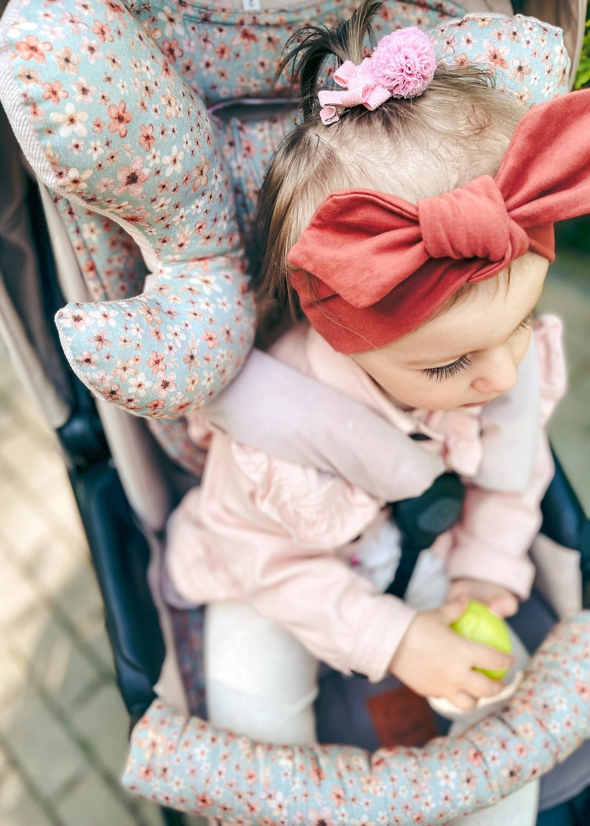 Wkładka do wózka VELVET - ZESTAW