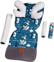 navy forest/jasnoszary