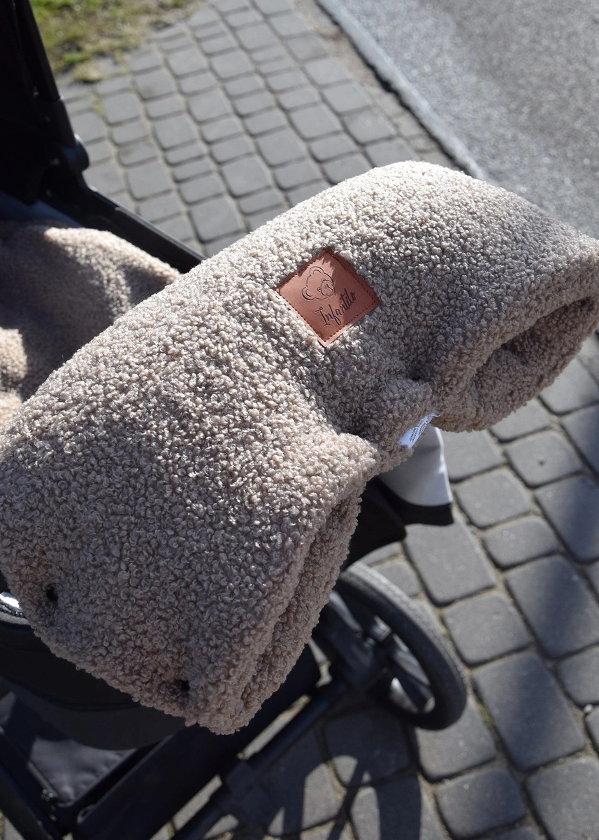 Mufka do wózka BARANEK boucle