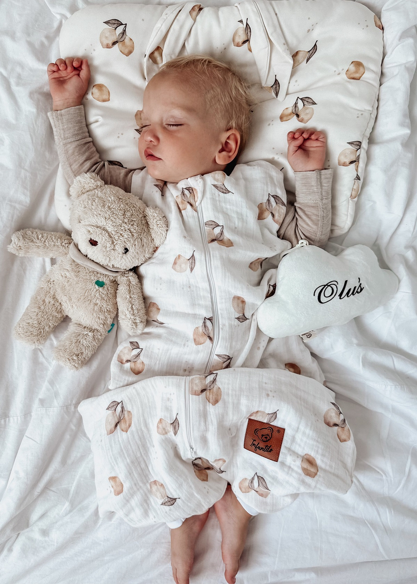 Śpiworek do spania muślinowy z nogawkami KIDS SOFT light 