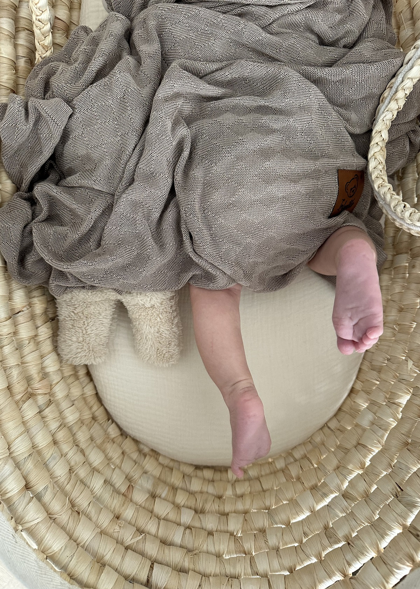 Kocyk bambusowy TINY BAMBOO 100x120cm