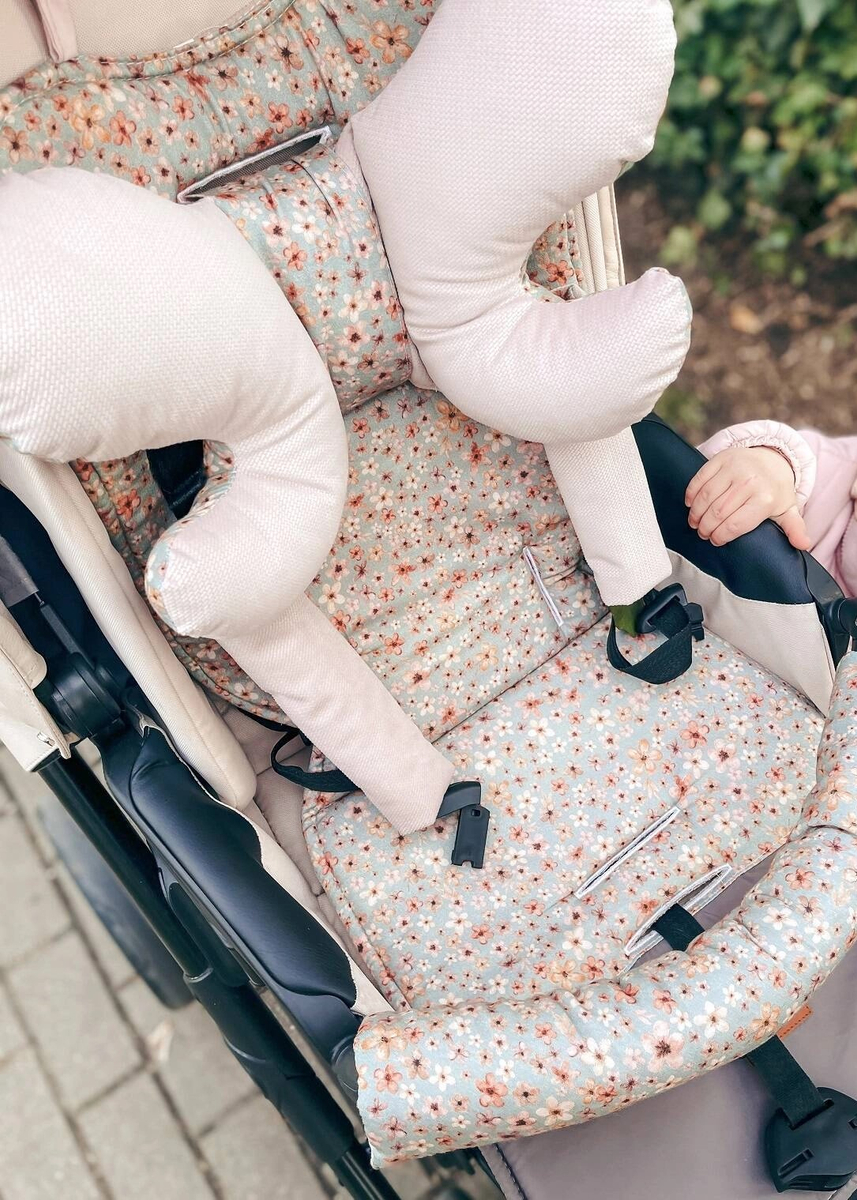 Wkładka do wózka VELVET - ZESTAW