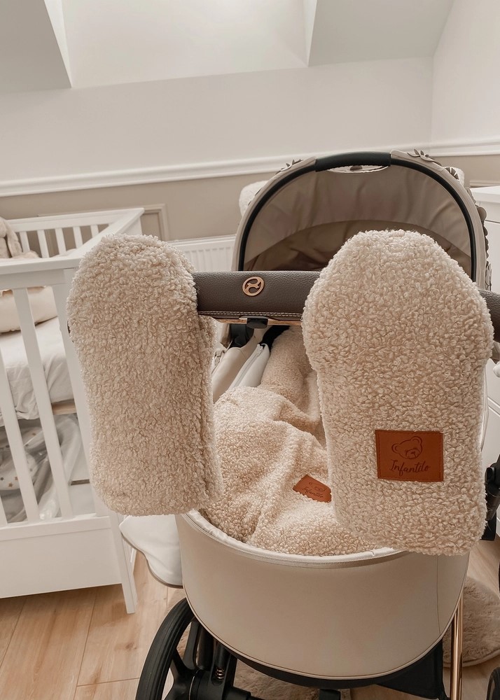 Rękawice do wózka BARANEK boucle