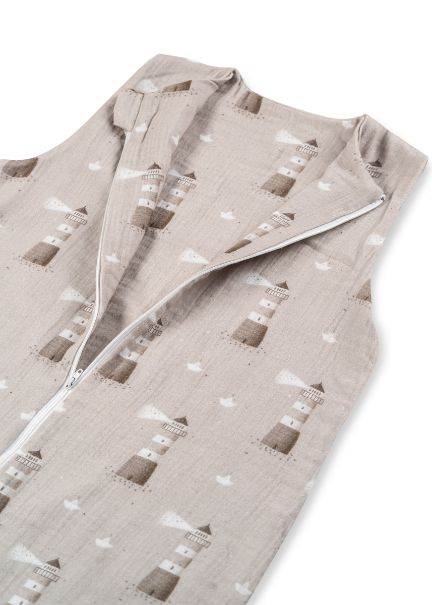 Śpiworek do spania muślinowy z nogawkami KIDS SOFT light 