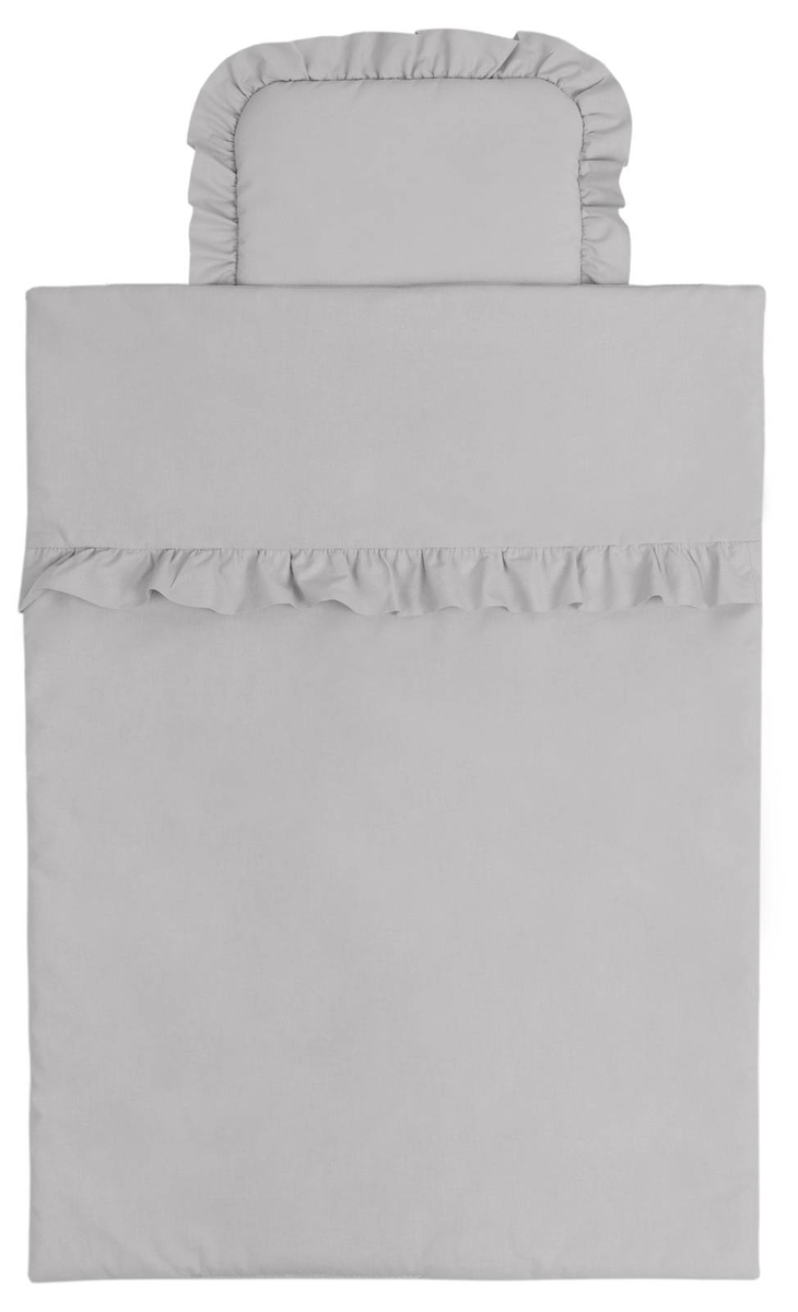 Pościel bawełniana 2-elementowa 120x90cm Z FALBANKĄ