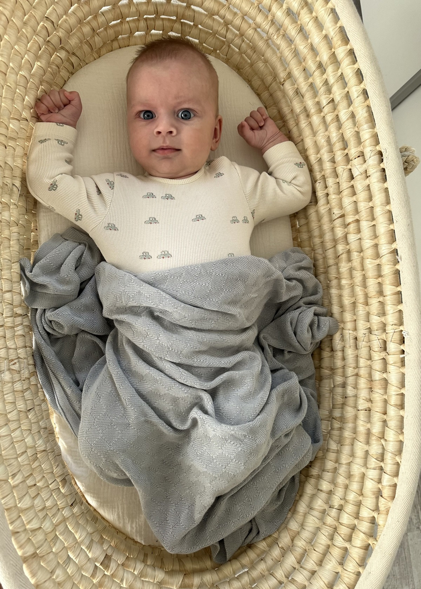 Kocyk bambusowy TINY BAMBOO 100x120cm