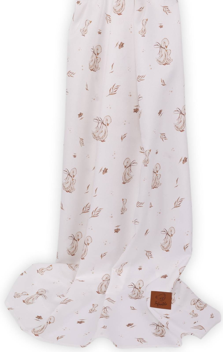 Komplet letni poduszka miś i otulacz BAMBUS