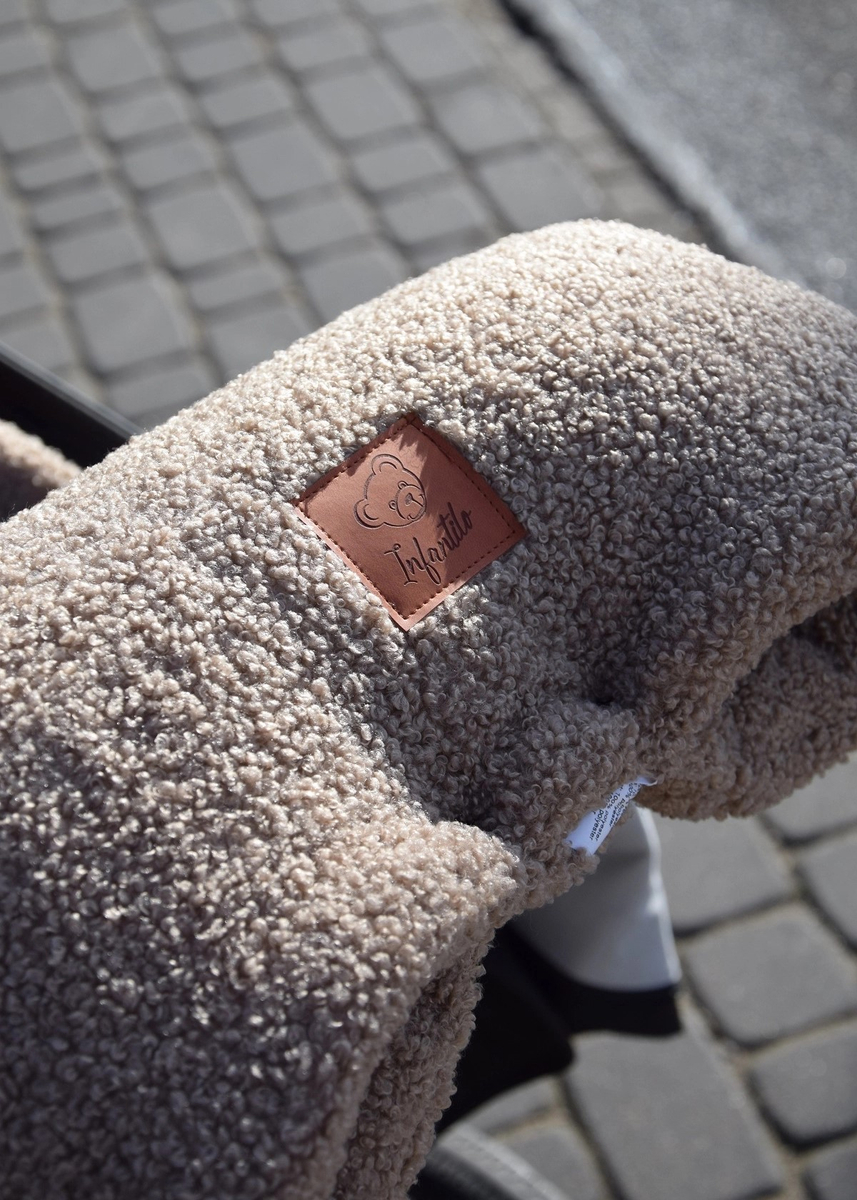 Mufka do wózka BARANEK boucle