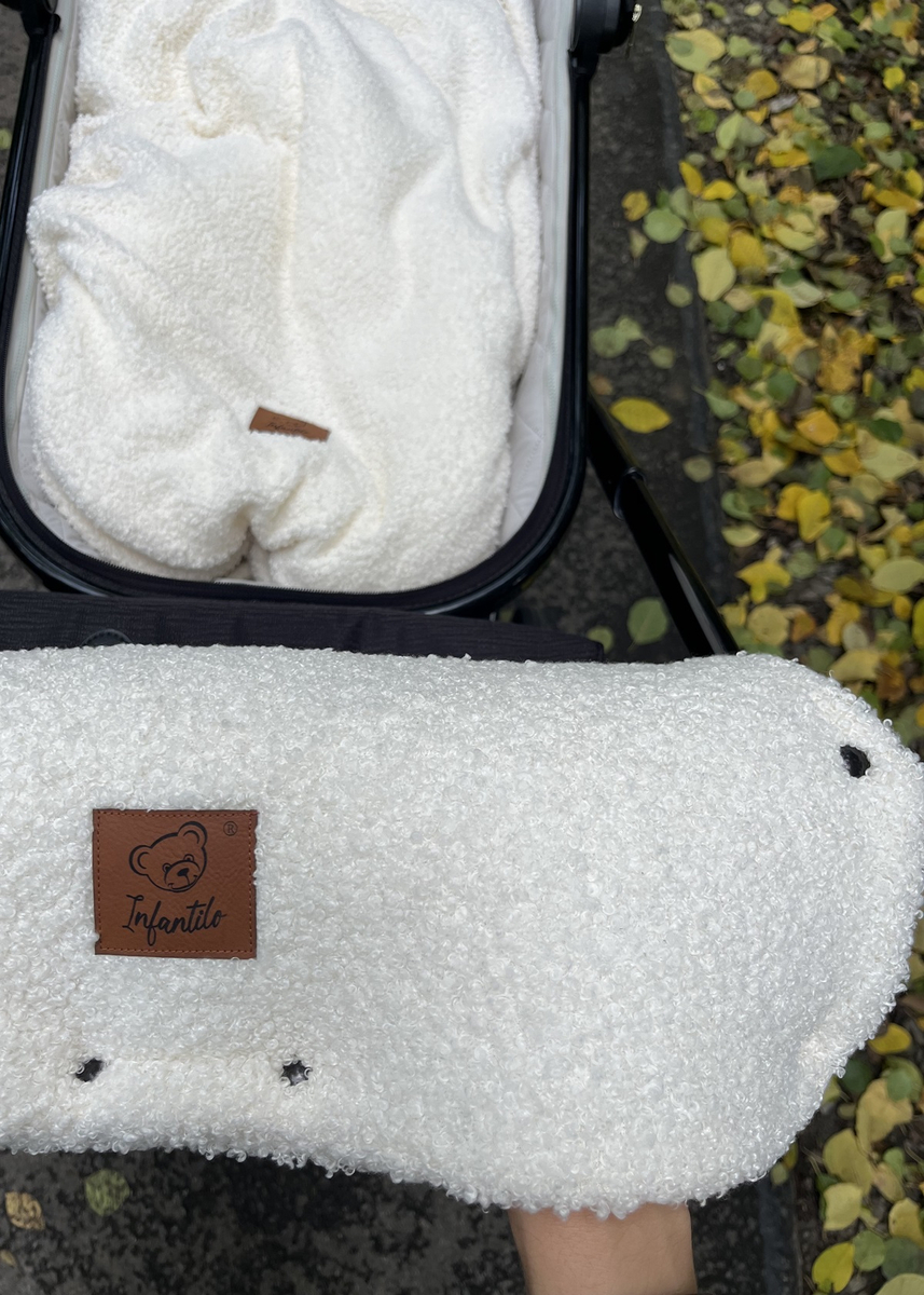 Mufka do wózka BARANEK boucle