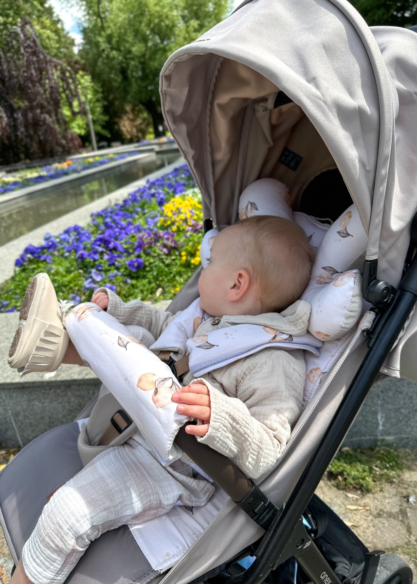 Wkładka do wózka VELVET - ZESTAW